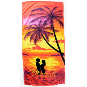 Кърпа за плаж Хаваи Залез Кърпа за плаж Хаваи Залез